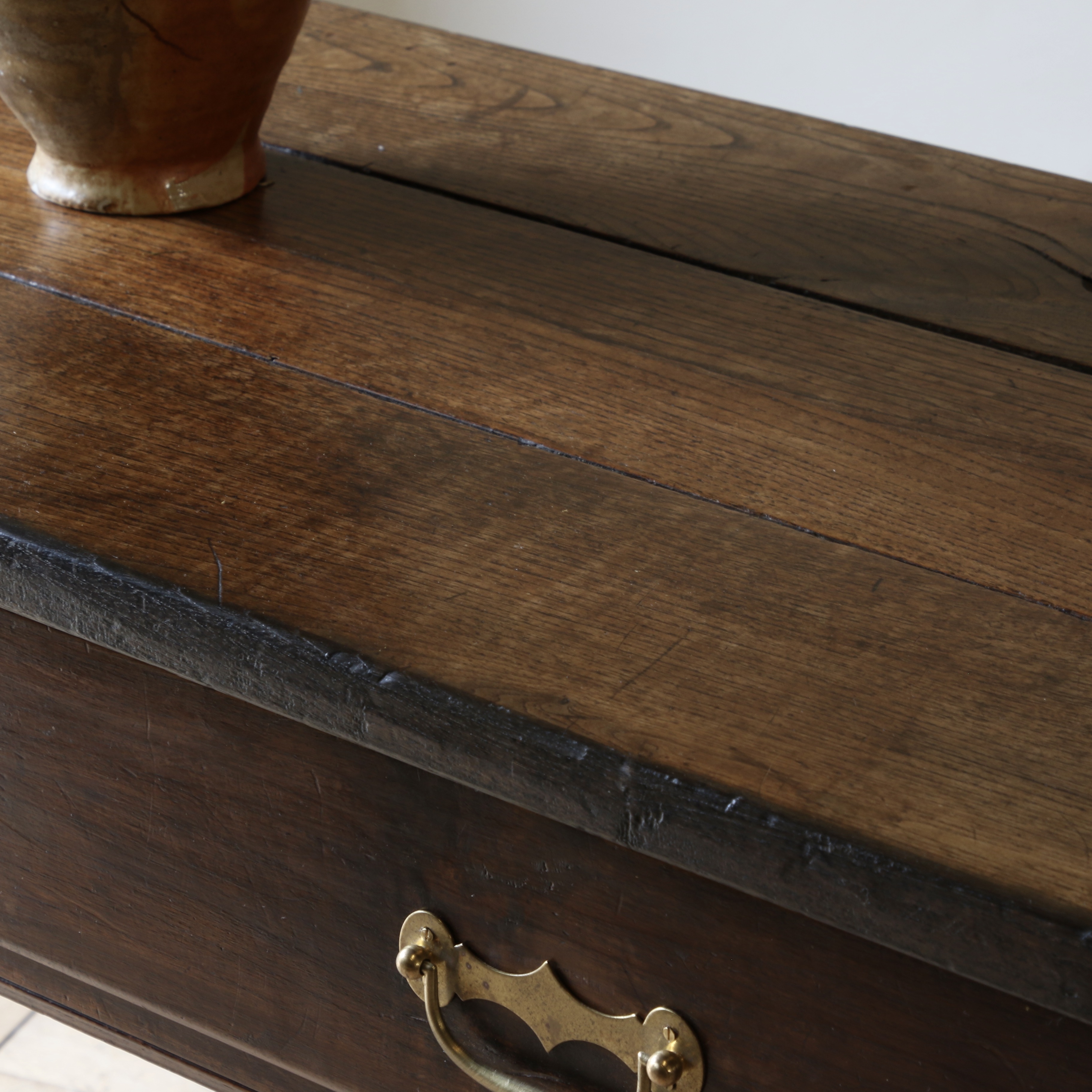 Louis XIV Single Drawer Side Table